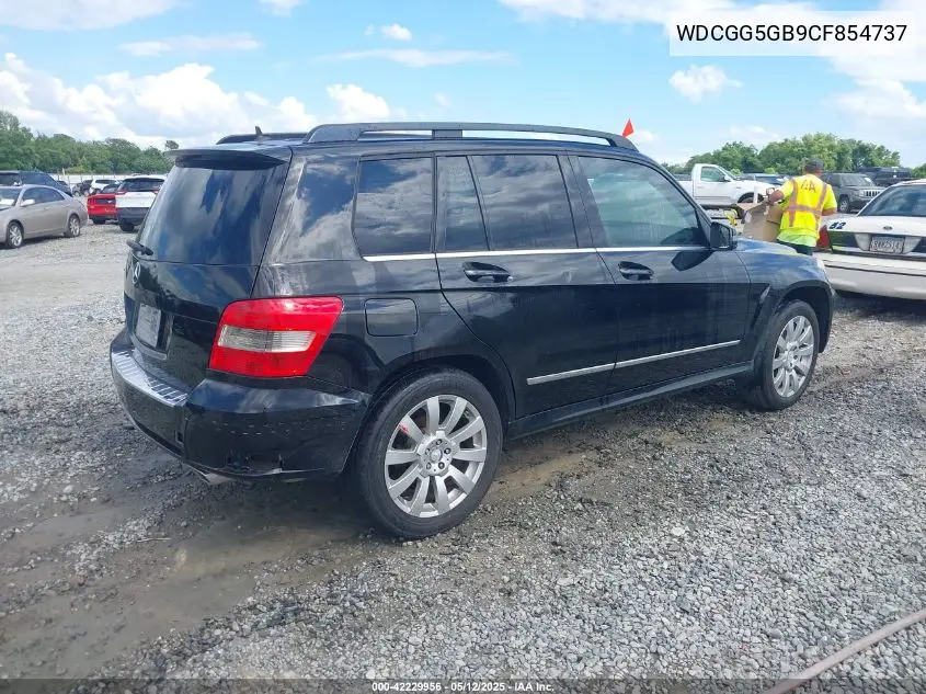 2012 Mercedes-Benz Glk 350 VIN: WDCGG5GB9CF854737 Lot: 42229956