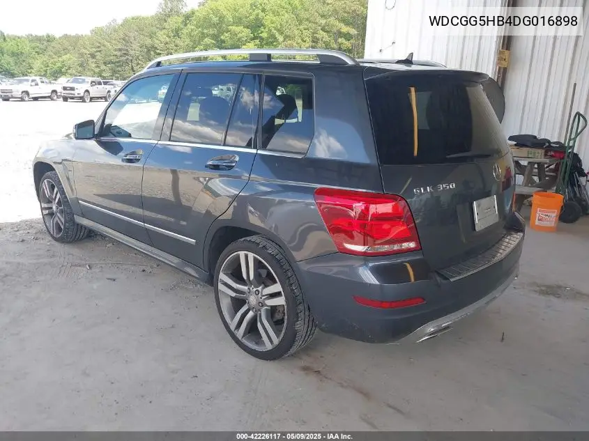 2013 Mercedes-Benz Glk 350 VIN: WDCGG5HB4DG016898 Lot: 42226117