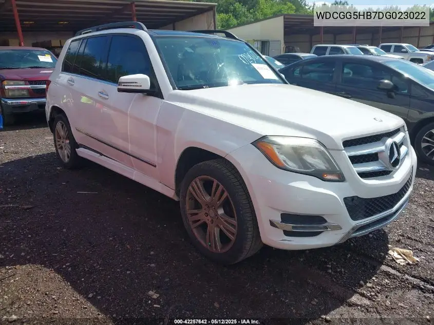 2013 Mercedes-Benz Glk 350 VIN: WDCGG5HB7DG023022 Lot: 42257642