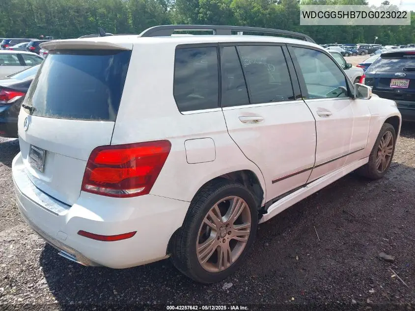 2013 Mercedes-Benz Glk 350 VIN: WDCGG5HB7DG023022 Lot: 42257642