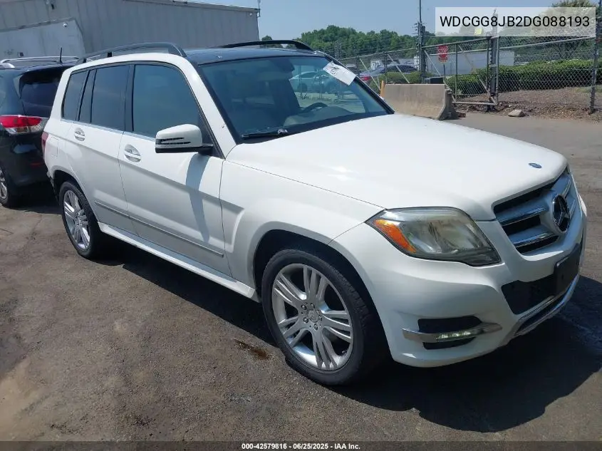 2013 Mercedes-Benz Glk 350 4Matic VIN: WDCGG8JB2DG088193 Lot: 42579816