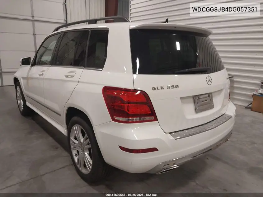 2013 Mercedes-Benz Glk 350 4Matic VIN: WDCGG8JB4DG057351 Lot: 42600546