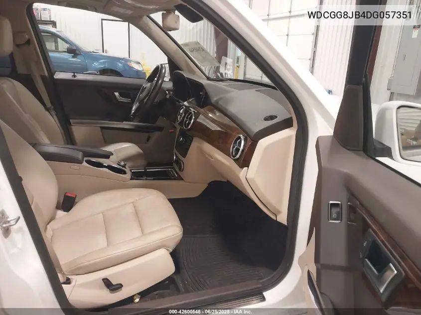 2013 Mercedes-Benz Glk 350 4Matic VIN: WDCGG8JB4DG057351 Lot: 42600546
