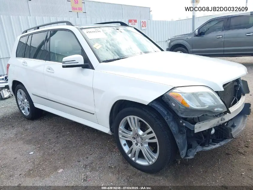 2013 Mercedes-Benz Glk 350 4Matic VIN: WDCGG8JB2DG032609 Lot: 42616236
