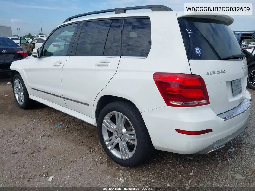 2013 Mercedes-Benz Glk 350 4Matic VIN: WDCGG8JB2DG032609 Lot: 42616236