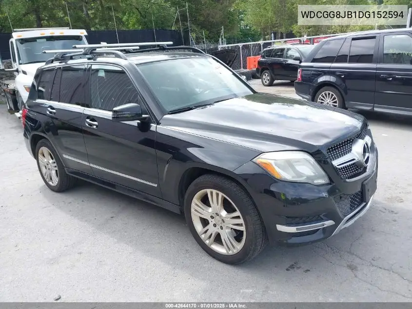 2013 Mercedes-Benz Glk 350 4Matic VIN: WDCGG8JB1DG152594 Lot: 42644170