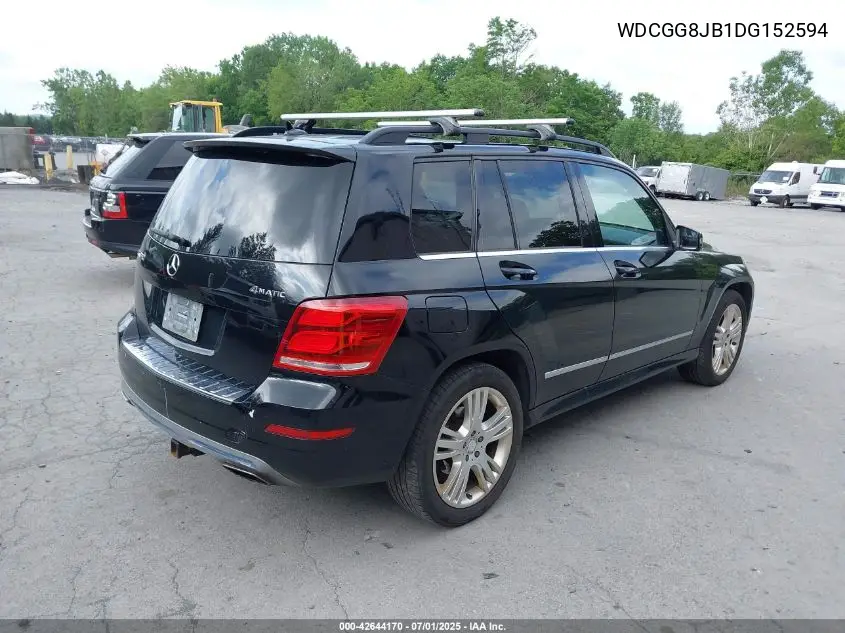 2013 Mercedes-Benz Glk 350 4Matic VIN: WDCGG8JB1DG152594 Lot: 42644170
