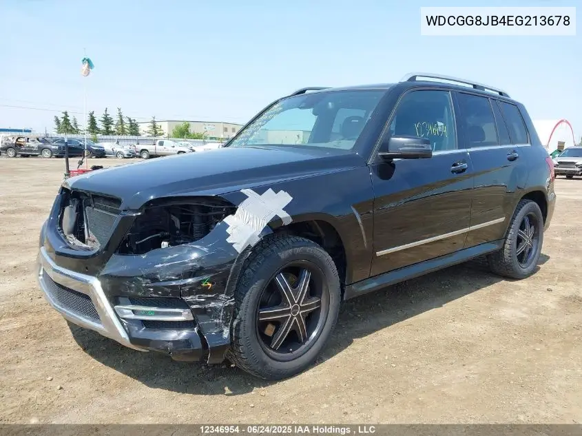2014 Mercedes-Benz Glk 350 4Matic VIN: WDCGG8JB4EG213678 Lot: 12346954