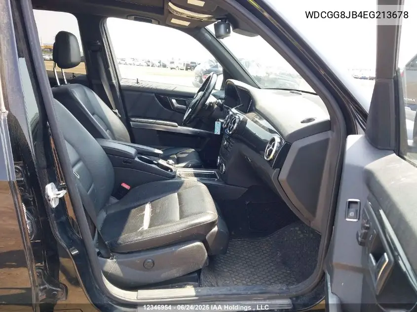 2014 Mercedes-Benz Glk 350 4Matic VIN: WDCGG8JB4EG213678 Lot: 12346954