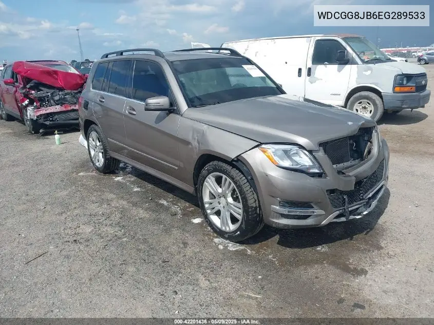 2014 Mercedes-Benz Glk 350 4Matic VIN: WDCGG8JB6EG289533 Lot: 42201436