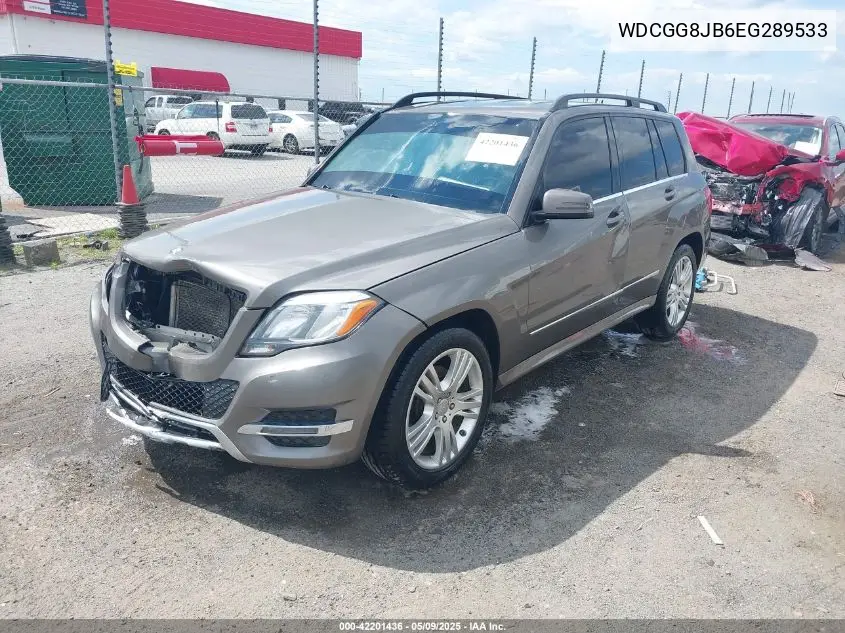 2014 Mercedes-Benz Glk 350 4Matic VIN: WDCGG8JB6EG289533 Lot: 42201436