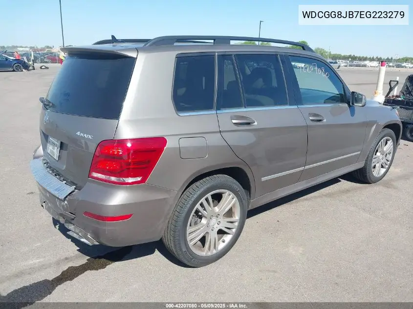 2014 Mercedes-Benz Glk 350 4Matic VIN: WDCGG8JB7EG223279 Lot: 42207080