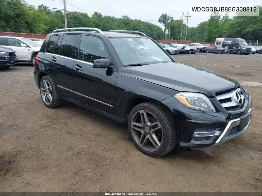 2014 Mercedes-Benz Glk 350 4Matic VIN: WDCGG8JB8EG308812 Lot: 42595474