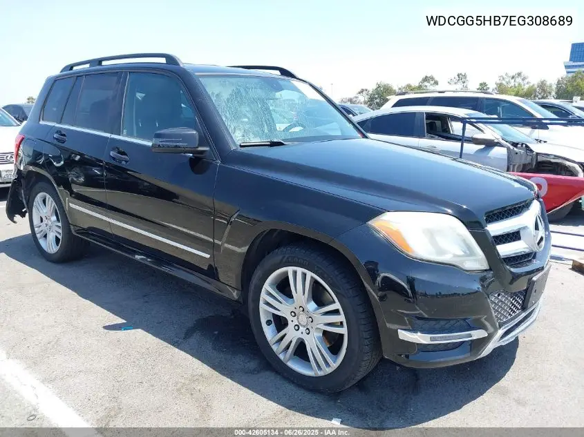 2014 Mercedes-Benz Glk 350 VIN: WDCGG5HB7EG308689 Lot: 42605134