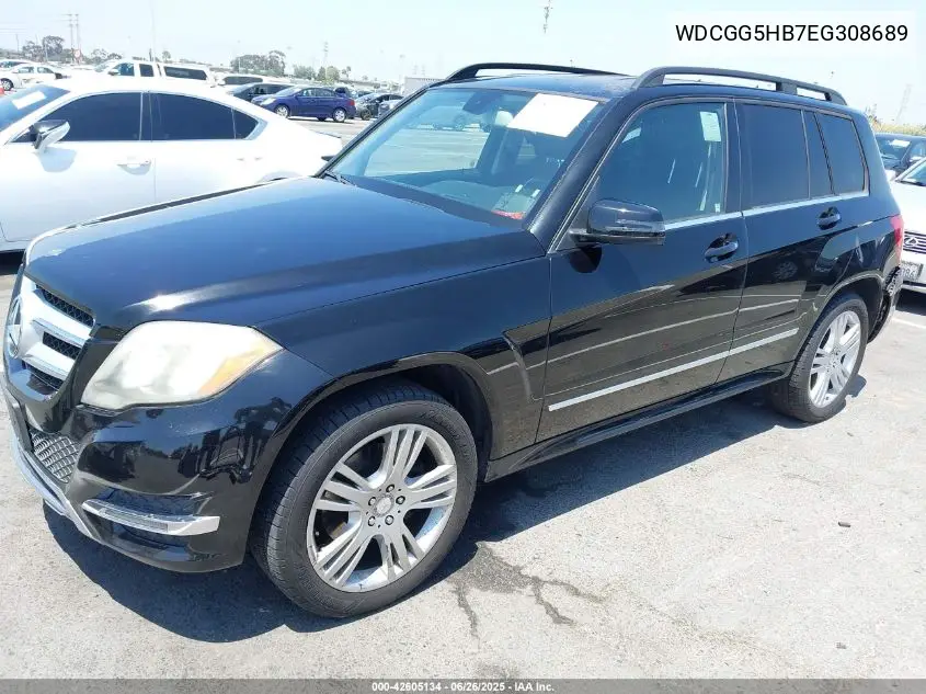 2014 Mercedes-Benz Glk 350 VIN: WDCGG5HB7EG308689 Lot: 42605134