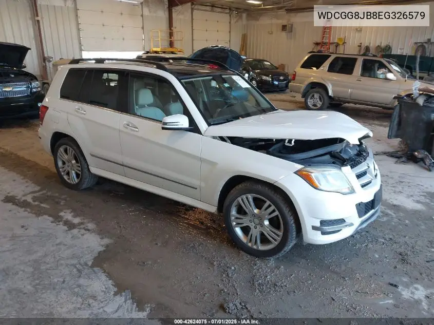 2014 Mercedes-Benz Glk 350 4Matic VIN: WDCGG8JB8EG326579 Lot: 42624075