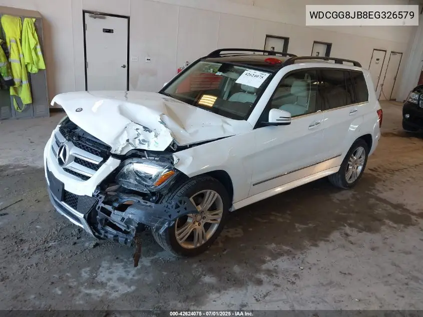 2014 Mercedes-Benz Glk 350 4Matic VIN: WDCGG8JB8EG326579 Lot: 42624075