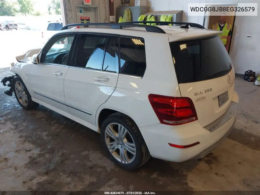 2014 Mercedes-Benz Glk 350 4Matic VIN: WDCGG8JB8EG326579 Lot: 42624075