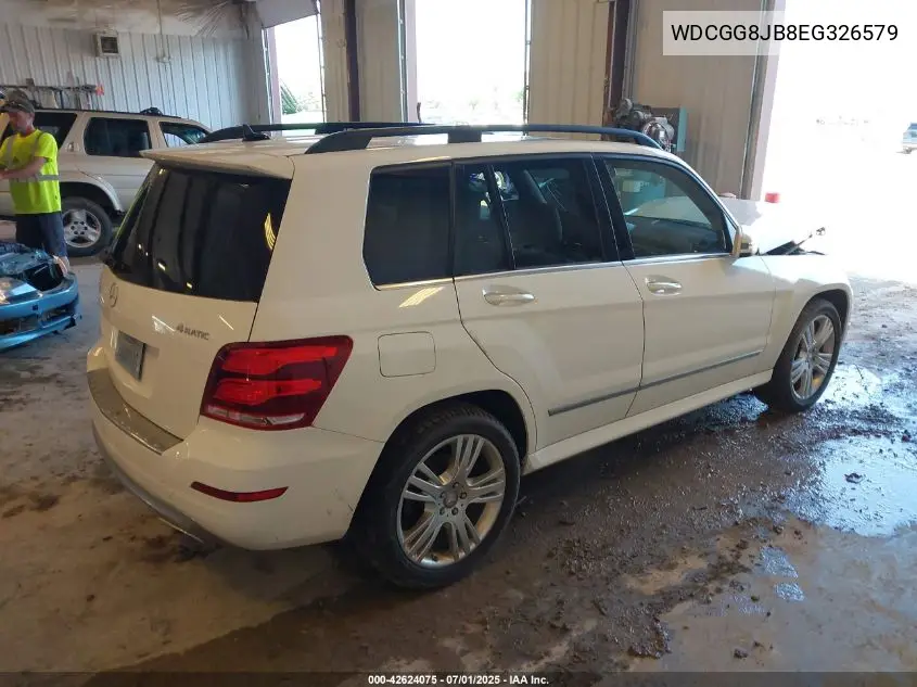 2014 Mercedes-Benz Glk 350 4Matic VIN: WDCGG8JB8EG326579 Lot: 42624075