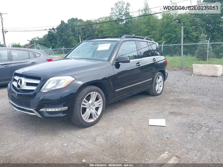 2014 Mercedes-Benz Glk 350 4Matic VIN: WDCGG8JB2EG239051 Lot: 42634414