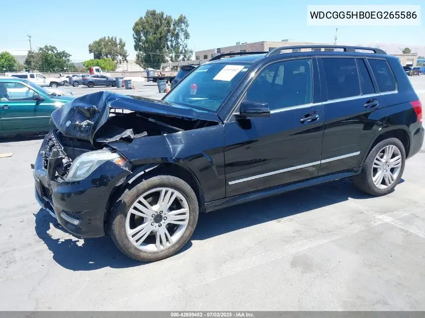 2014 Mercedes-Benz Glk 350 VIN: WDCGG5HB0EG265586 Lot: 42659482