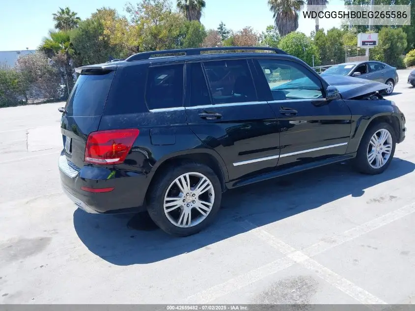 2014 Mercedes-Benz Glk 350 VIN: WDCGG5HB0EG265586 Lot: 42659482