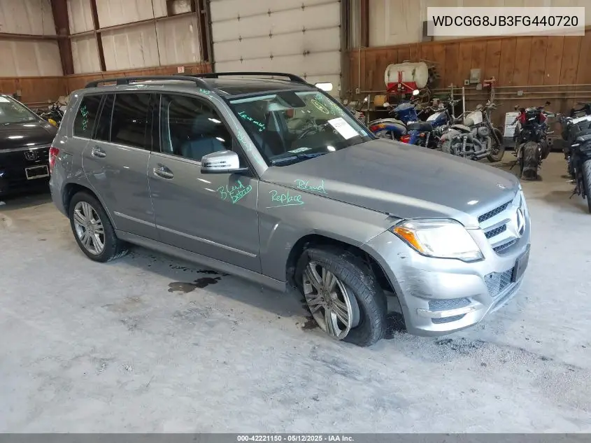 2015 Mercedes-Benz Glk 350 4Matic VIN: WDCGG8JB3FG440720 Lot: 42221150