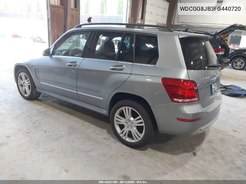 2015 Mercedes-Benz Glk 350 4Matic VIN: WDCGG8JB3FG440720 Lot: 42221150