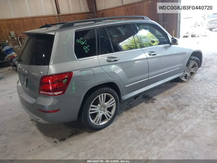 2015 Mercedes-Benz Glk 350 4Matic VIN: WDCGG8JB3FG440720 Lot: 42221150