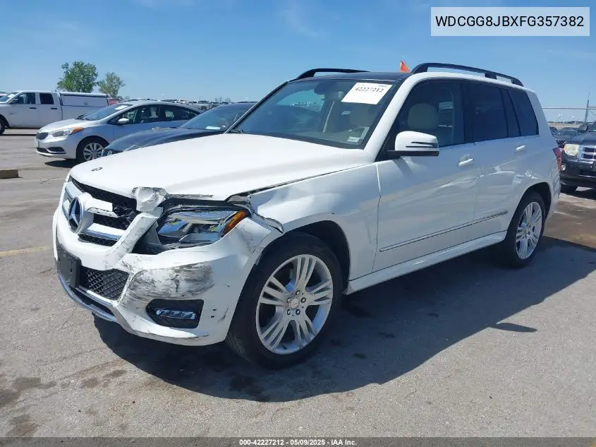 2015 Mercedes-Benz Glk 350 4Matic VIN: WDCGG8JBXFG357382 Lot: 42227212
