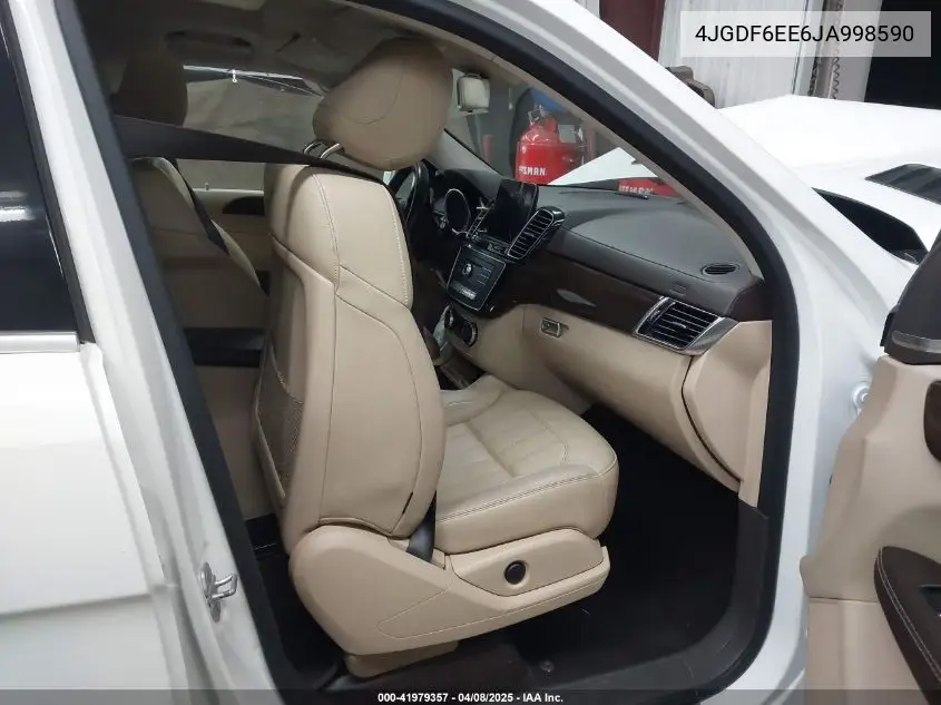 2018 Mercedes-Benz Gls 450 4Matic VIN: 4JGDF6EE6JA998590 Lot: 41979357