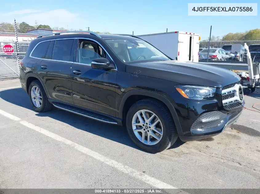 2020 Mercedes-Benz Gls 450 4Matic VIN: 4JGFF5KEXLA075586 Lot: 41894133