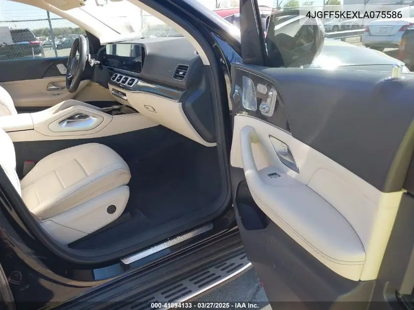 2020 Mercedes-Benz Gls 450 4Matic VIN: 4JGFF5KEXLA075586 Lot: 41894133