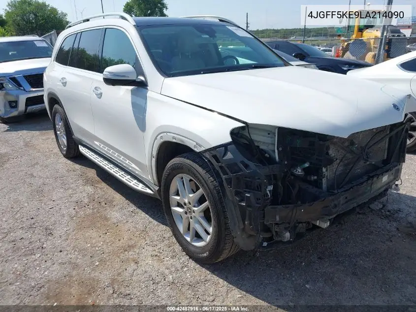 2020 Mercedes-Benz Gls 450 4Matic VIN: 4JGFF5KE9LA214090 Lot: 42487916