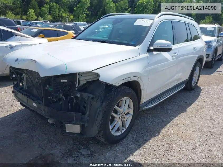 2020 Mercedes-Benz Gls 450 4Matic VIN: 4JGFF5KE9LA214090 Lot: 42487916