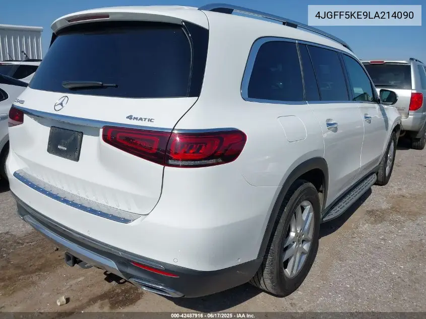2020 Mercedes-Benz Gls 450 4Matic VIN: 4JGFF5KE9LA214090 Lot: 42487916