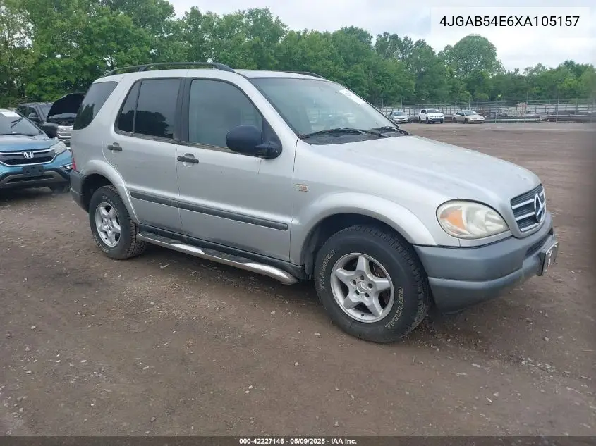 1999 Mercedes-Benz Ml 320 VIN: 4JGAB54E6XA105157 Lot: 42227146