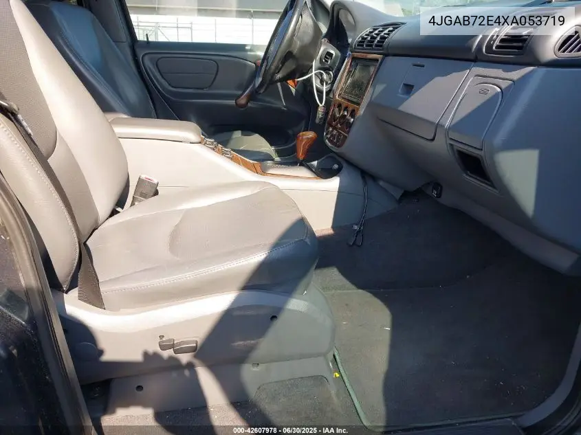 1999 Mercedes-Benz Ml 430 VIN: 4JGAB72E4XA053719 Lot: 42607978