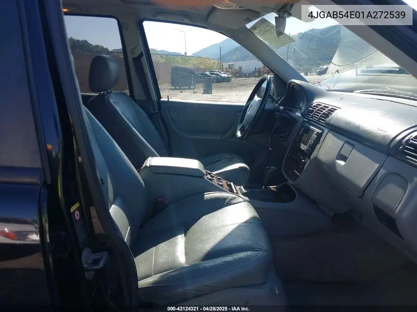 2001 Mercedes-Benz Ml 320 VIN: 4JGAB54E01A272539 Lot: 42124321