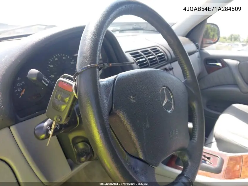 2001 Mercedes-Benz Ml 320 VIN: 4JGAB54E71A284509 Lot: 42637984