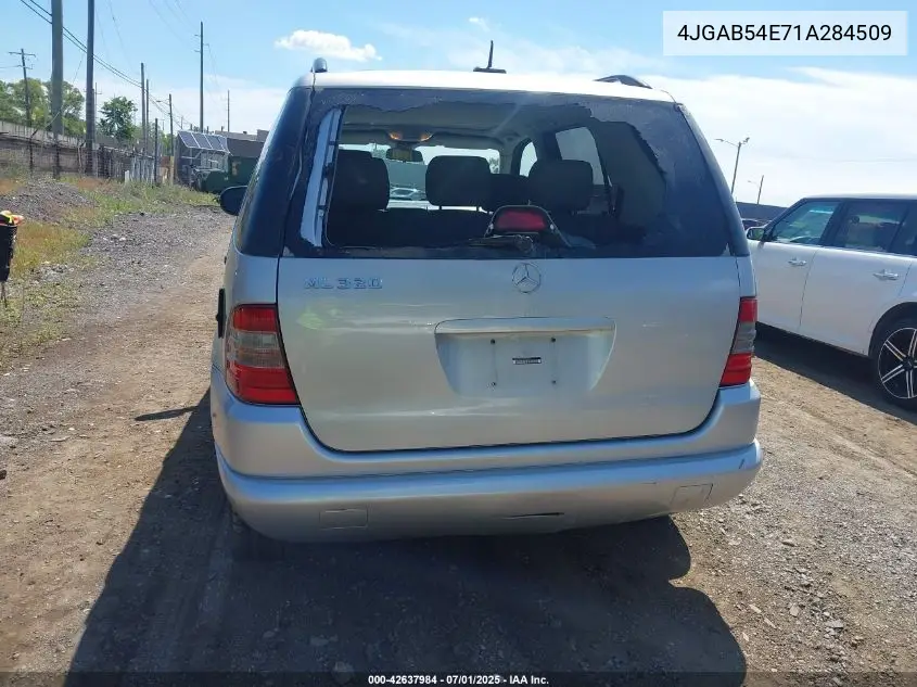 2001 Mercedes-Benz Ml 320 VIN: 4JGAB54E71A284509 Lot: 42637984