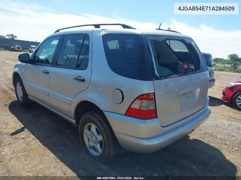 2001 Mercedes-Benz Ml 320 VIN: 4JGAB54E71A284509 Lot: 42637984