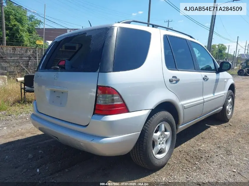 2001 Mercedes-Benz Ml 320 VIN: 4JGAB54E71A284509 Lot: 42637984