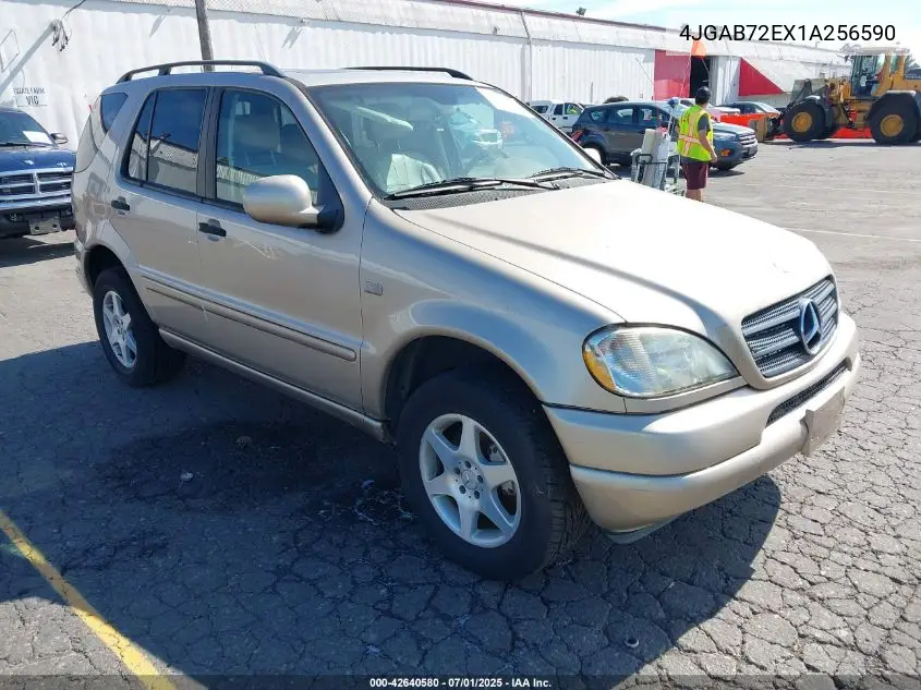 2001 Mercedes-Benz Ml 430 VIN: 4JGAB72EX1A256590 Lot: 42640580
