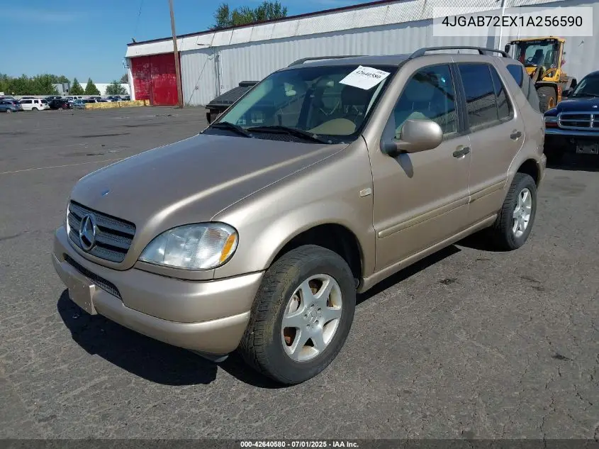 2001 Mercedes-Benz Ml 430 VIN: 4JGAB72EX1A256590 Lot: 42640580