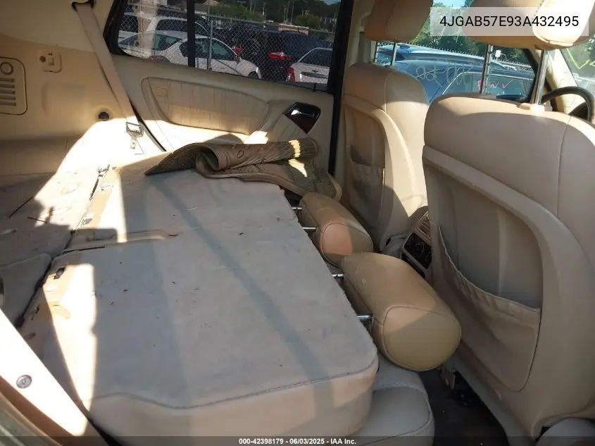 2003 Mercedes-Benz Ml 350 VIN: 4JGAB57E93A432495 Lot: 42398179