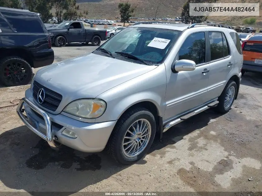 2004 Mercedes-Benz Ml 350 4Matic VIN: 4JGAB57E44A482464 Lot: 42262000