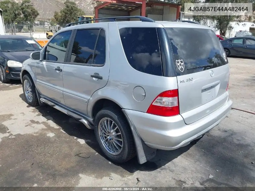2004 Mercedes-Benz Ml 350 4Matic VIN: 4JGAB57E44A482464 Lot: 42262000