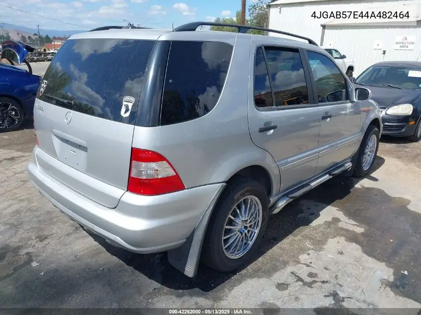 2004 Mercedes-Benz Ml 350 4Matic VIN: 4JGAB57E44A482464 Lot: 42262000