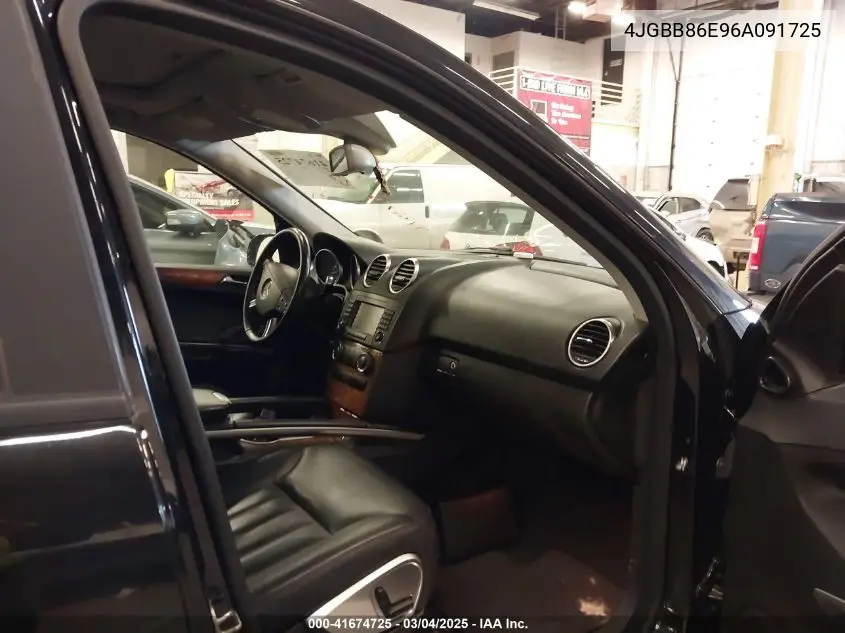 2006 Mercedes-Benz Ml 350 4Matic VIN: 4JGBB86E96A091725 Lot: 41674725